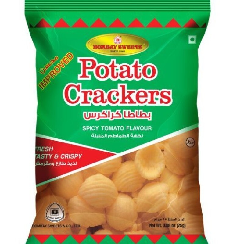 POTATO CRACKERS BOMBAYSWEETS 25g