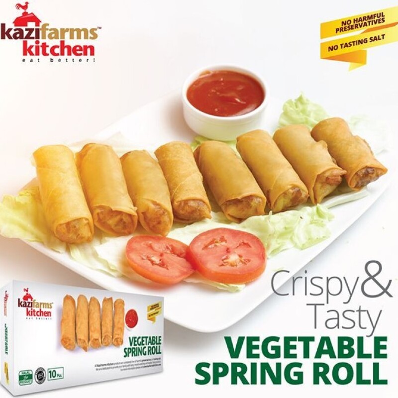 VEGETABLE SPRING ROLLS 400g 10P