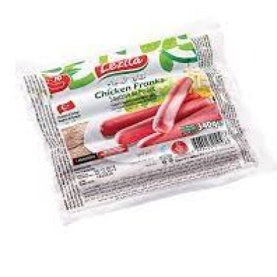 Frozen Chicken Franks Lezita 340g