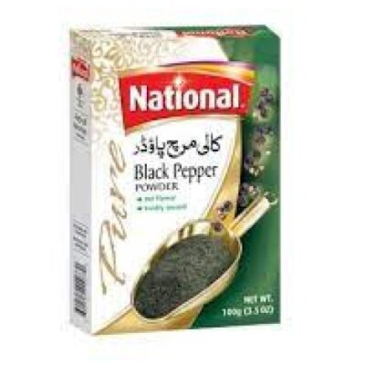 Black Pepper Powder  National 100gm