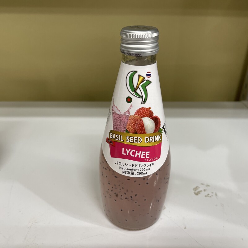 Basil Seed Drink Lychee Flavor 290ml